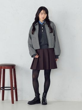 COMME CA ISM STAFFさん（レディース・171cm）の秋コーディネート