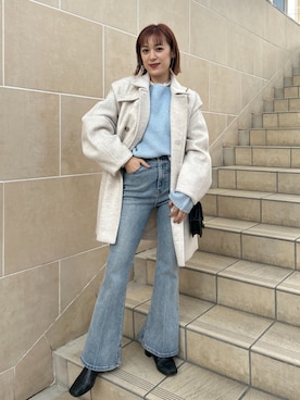 mikiさん（レディース・151cm）の冬コーディネート