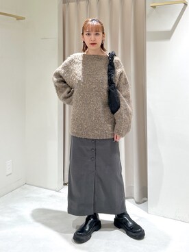 mikiさん（レディース・151cm）の冬コーディネート