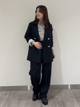 「NATURAL BEAUTY BASIC（ナチュラルビューティーベーシック）のアイテム（その他パンツ）」を使った、mikiさん（レディース・151cm）の夏コーディネート