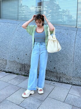 mikiさん（レディース・151cm）の夏コーディネート