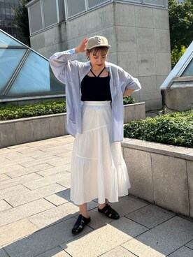 mikiさん（レディース・151cm）の夏コーディネート