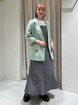 mikiさん（レディース・151cm）の春コーディネート