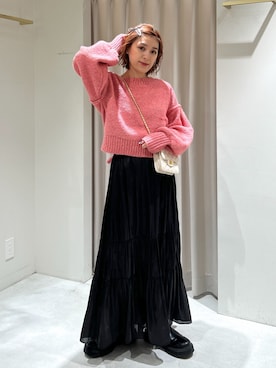 mikiさん（レディース・151cm）の冬コーディネート