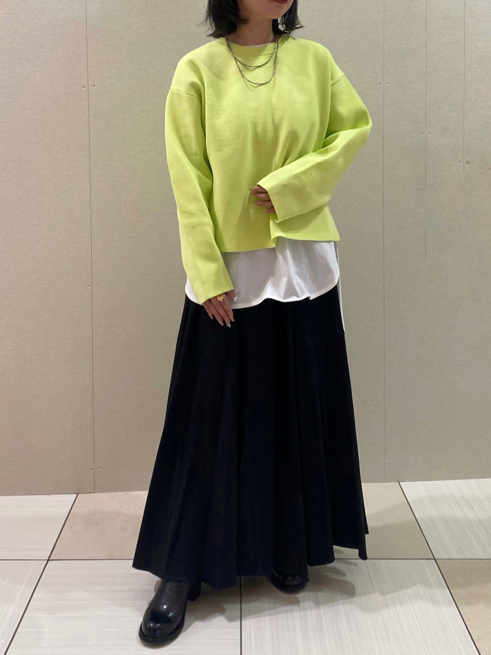divka スカート グリーン 1｜ファッション