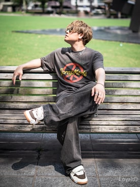「アイテム（サングラス）」を使った、たーさん（メンズ・175cm）の夏コーディネート