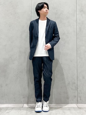 SHI-MAさん(メンズ・173cm)の春コーディネート