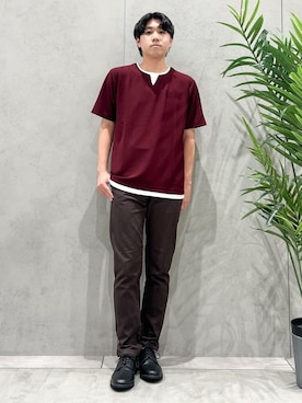 SHI-MAさん(メンズ・173cm)の秋コーディネート