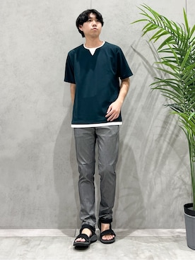 SHI-MAさん(メンズ・173cm)の夏コーディネート