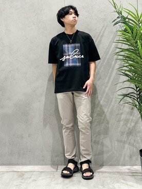 SHI-MAさん(メンズ・173cm)の夏コーディネート