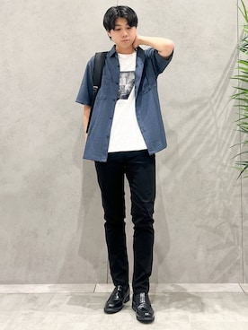SHI-MAさん(メンズ・173cm)の秋コーディネート