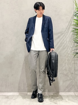 SHI-MAさん(メンズ・173cm)の秋コーディネート