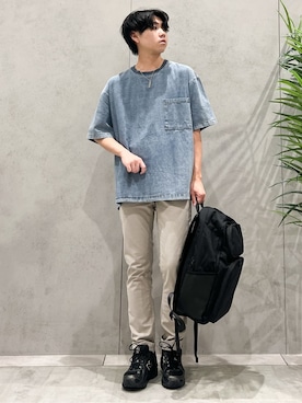 SHI-MAさん(メンズ・173cm)の秋コーディネート