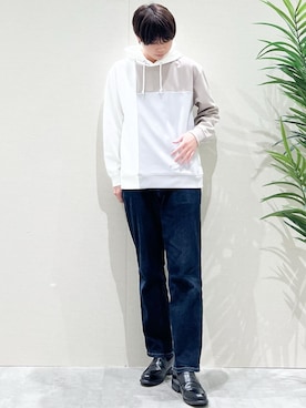 SHI-MAさん(メンズ・173cm)の冬コーディネート