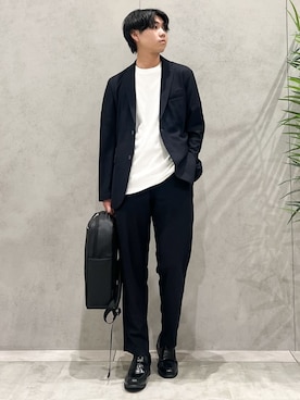 SHI-MAさん（メンズ・173cm）の秋コーディネート
