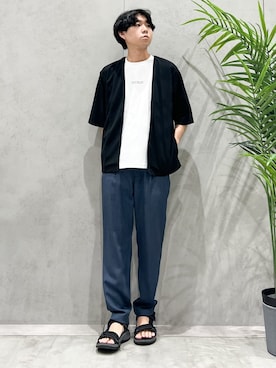 SHI-MAさん(メンズ・173cm)の夏コーディネート