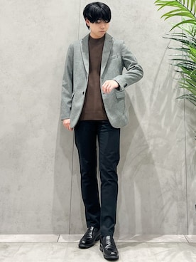 SHI-MAさん(メンズ・173cm)の秋コーディネート