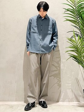 SHI-MAさん（メンズ・173cm）の秋コーディネート