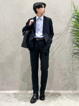 SHI-MAさん(メンズ・173cm)の秋コーディネート