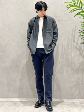 SHI-MAさん(メンズ・173cm)の秋コーディネート