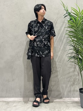 SHI-MAさん(メンズ・173cm)の夏コーディネート