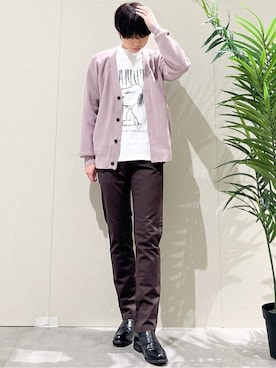 SHI-MAさん(メンズ・173cm)の冬コーディネート