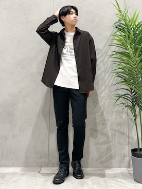 SHI-MAさん(メンズ・173cm)の秋コーディネート