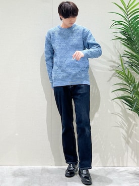 SHI-MAさん(メンズ・173cm)の冬コーディネート