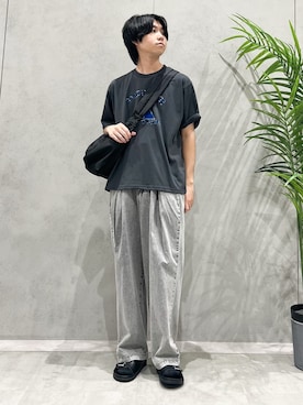 SHI-MAさん(メンズ・173cm)の夏コーディネート