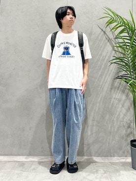 SHI-MAさん（メンズ・173cm）の夏コーディネート