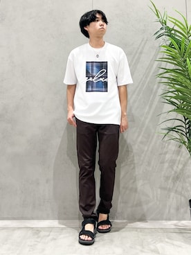 SHI-MAさん(メンズ・173cm)の夏コーディネート