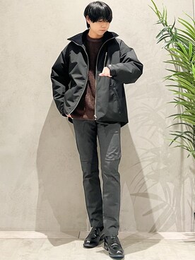 SHI-MAさん(メンズ・173cm)の冬コーディネート
