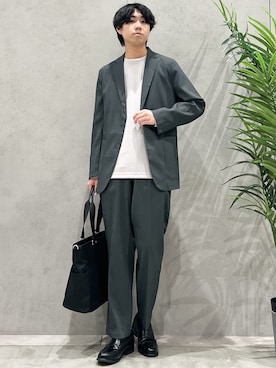 SHI-MAさん(メンズ・173cm)の秋コーディネート