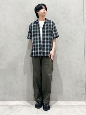 SHI-MAさん(メンズ・173cm)の夏コーディネート