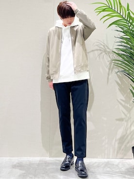 SHI-MAさん（メンズ・173cm）の冬コーディネート