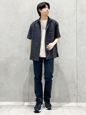 SHI-MAさん（メンズ・173cm）の夏コーディネート