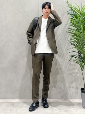 SHI-MAさん（メンズ・173cm）の秋コーディネート