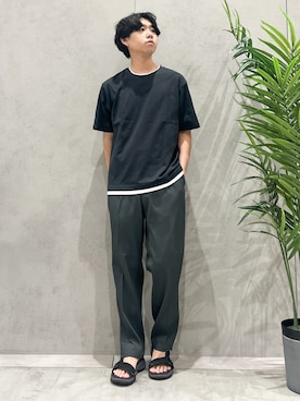 SHI-MAさん(メンズ・173cm)の夏コーディネート