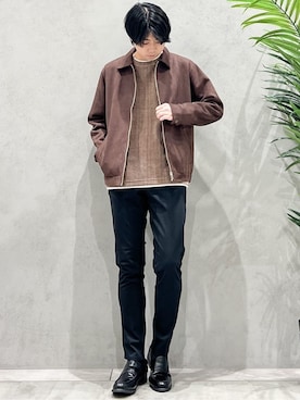SHI-MAさん(メンズ・173cm)の秋コーディネート