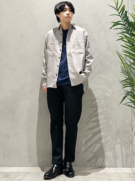 SHI-MAさん（メンズ・173cm）の秋コーディネート
