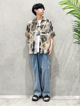 SHI-MAさん(メンズ・173cm)の夏コーディネート