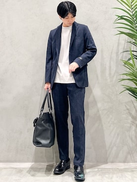 SHI-MAさん(メンズ・173cm)の秋コーディネート
