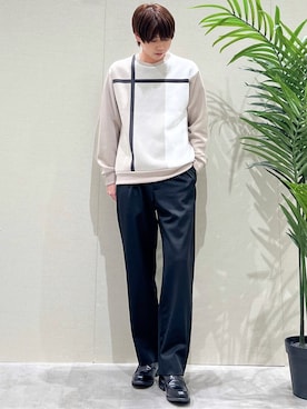 SHI-MAさん(メンズ・173cm)の冬コーディネート