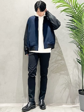 SHI-MAさん(メンズ・173cm)の秋コーディネート