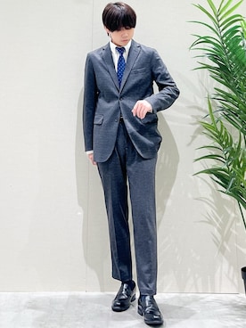 SHI-MAさん（メンズ・173cm）の冬コーディネート
