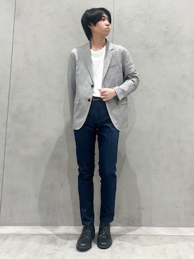 SHI-MAさん（メンズ・173cm）の夏コーディネート