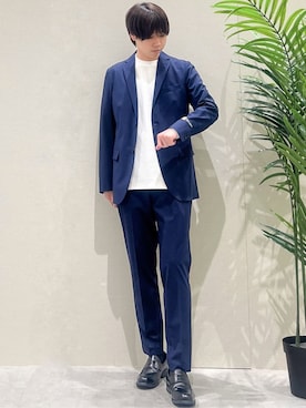 SHI-MAさん(メンズ・173cm)の冬コーディネート