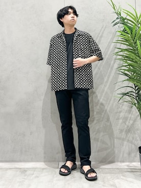 SHI-MAさん(メンズ・173cm)の夏コーディネート