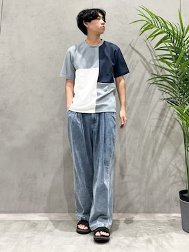 SHI-MAさん（メンズ・173cm）の夏コーディネート