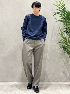 SHI-MAさん（メンズ・173cm）の秋コーディネート